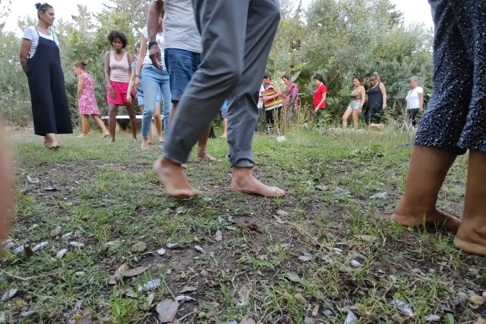 Quartucciu, benessere a piedi nudi per il World Wellness Weekend (foto Melis)