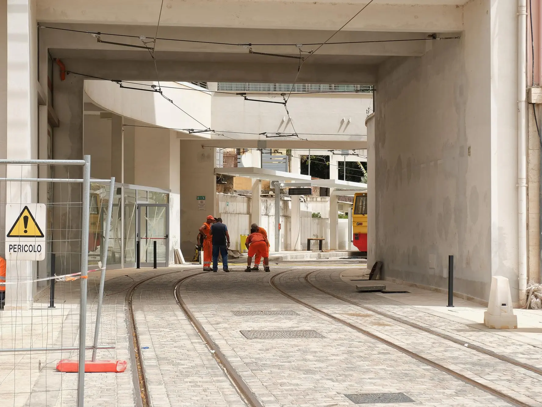 20 06 24 cagliari cantiere metro piazza repubblica - foto giuseppe ungari