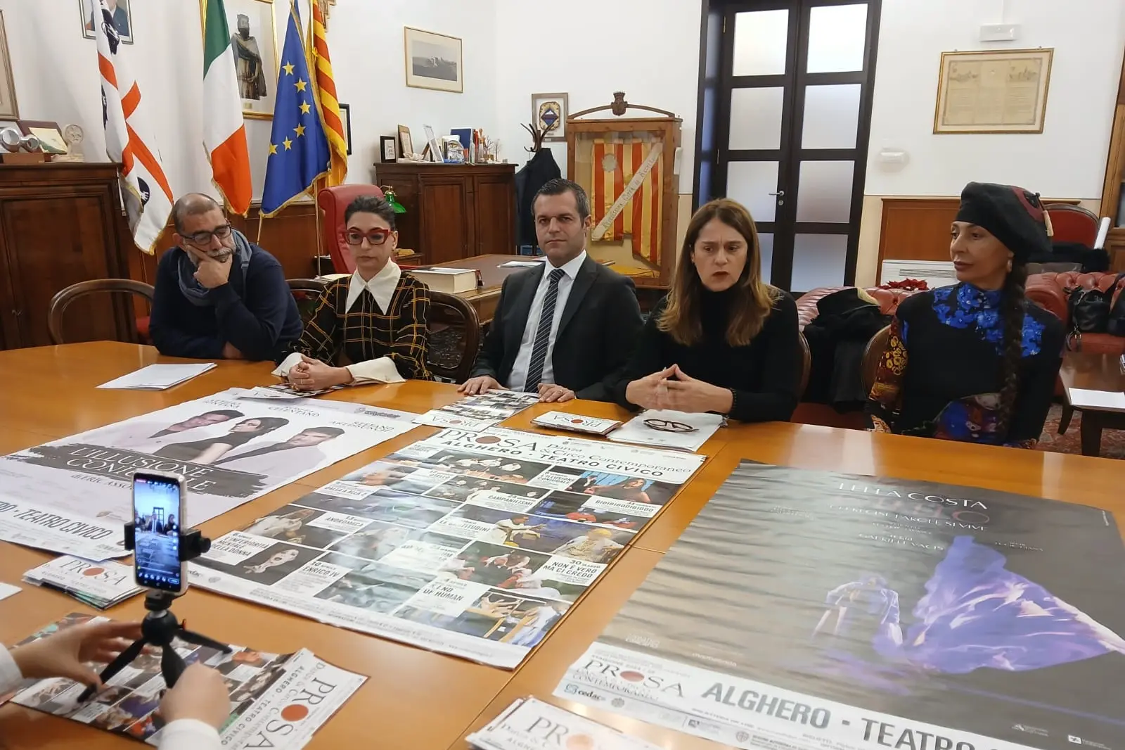 La conferenza stampa di presentazione (foto Fiori)