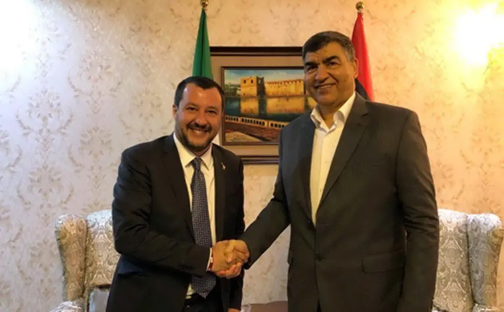A Tripoli l'incontro con il ministro dell'Interno libico Abdulsalam Ashour.