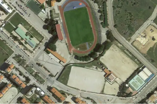 La cittadella sportiva a Porto Torres (foto concessa)
