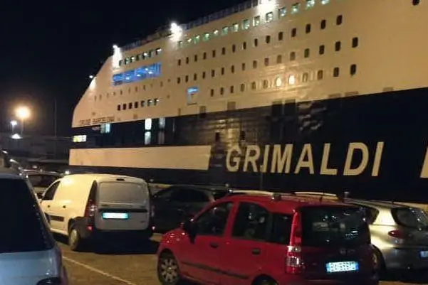 Il traghetto della Grimaldi