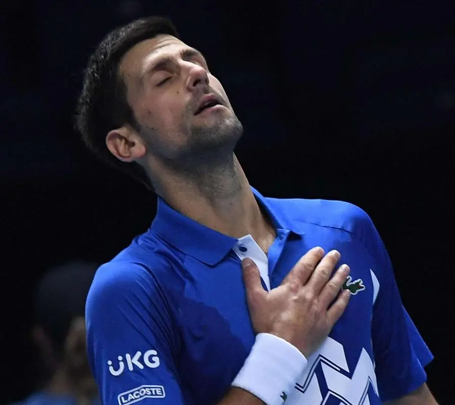 Novak Djokovic\u00A0(foto archivio L'Unione Sarda)