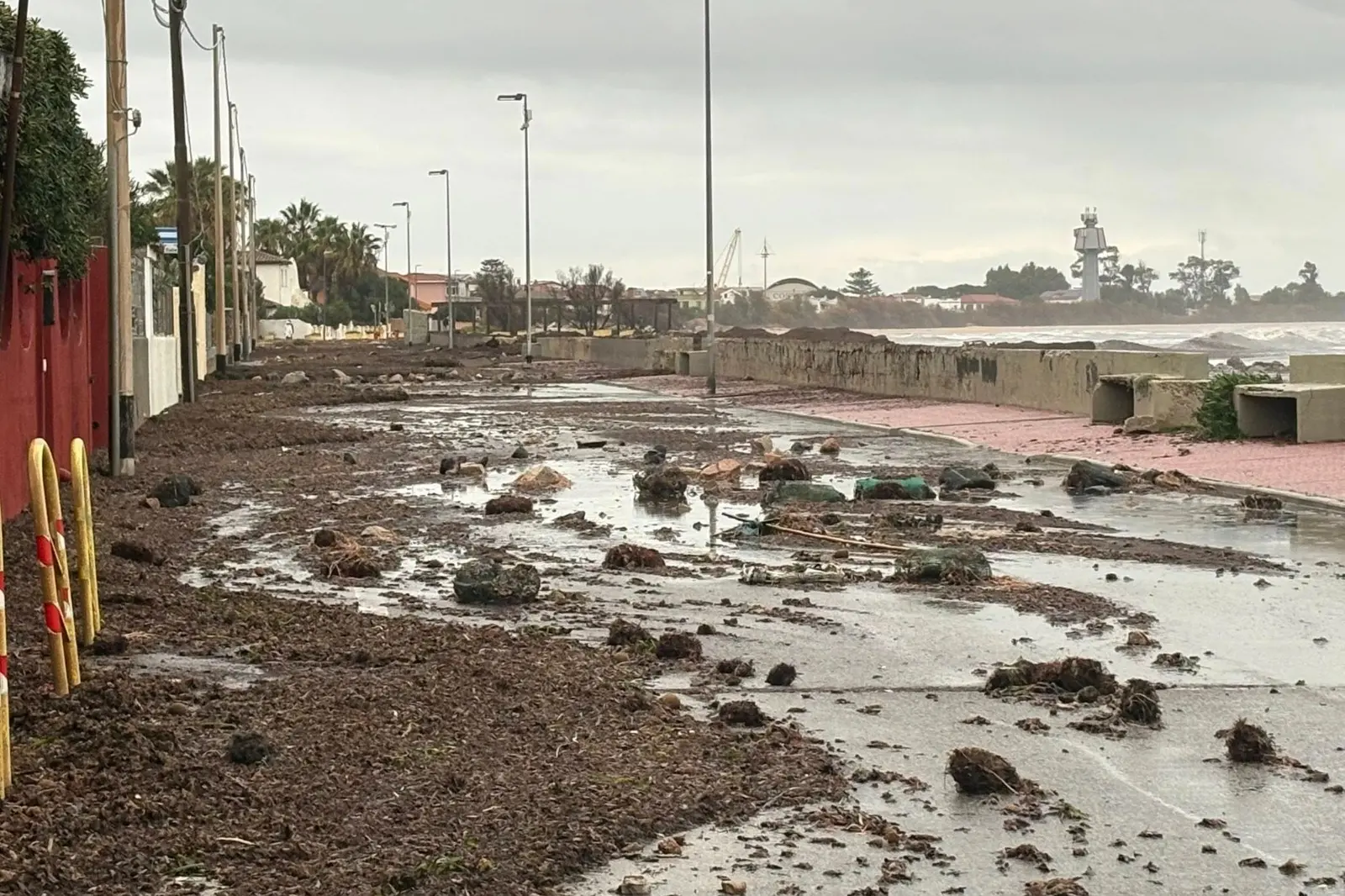 Capoterra in un'immagine diffusa dal sindaco Garau