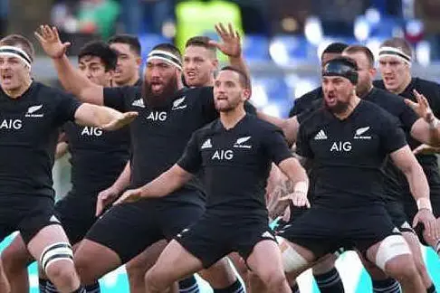 La Haka degli All Blaks