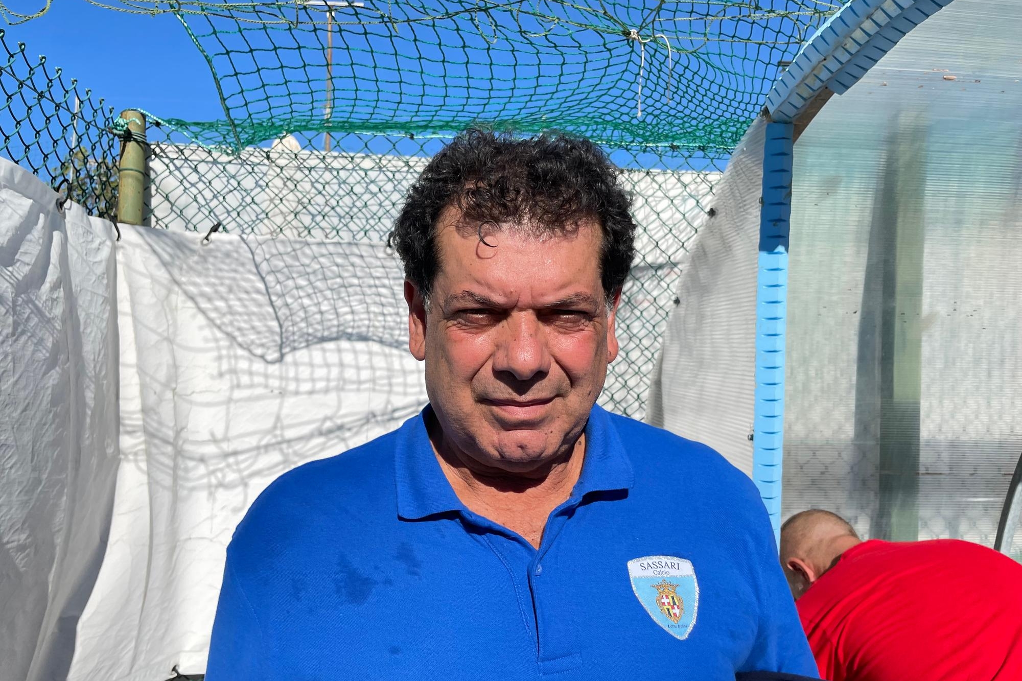 Mauro Giorico, allenatore del Latte Dolce vittorioso 1-4 contro la Ferrini (foto Spignesi)