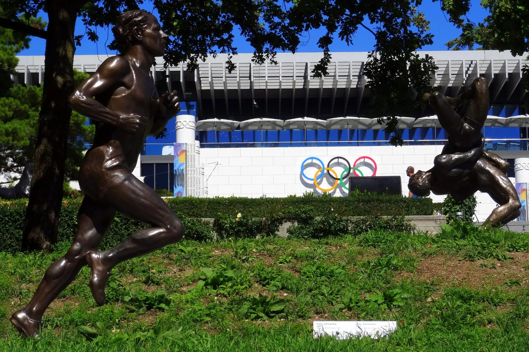 L'Olympic Museum a Losanna, la città svizzera che ospita il Comitato internazionale olimpico (foto L. A.)