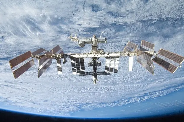 La Stazione Spaziale Internazionale (foto via Ansa)