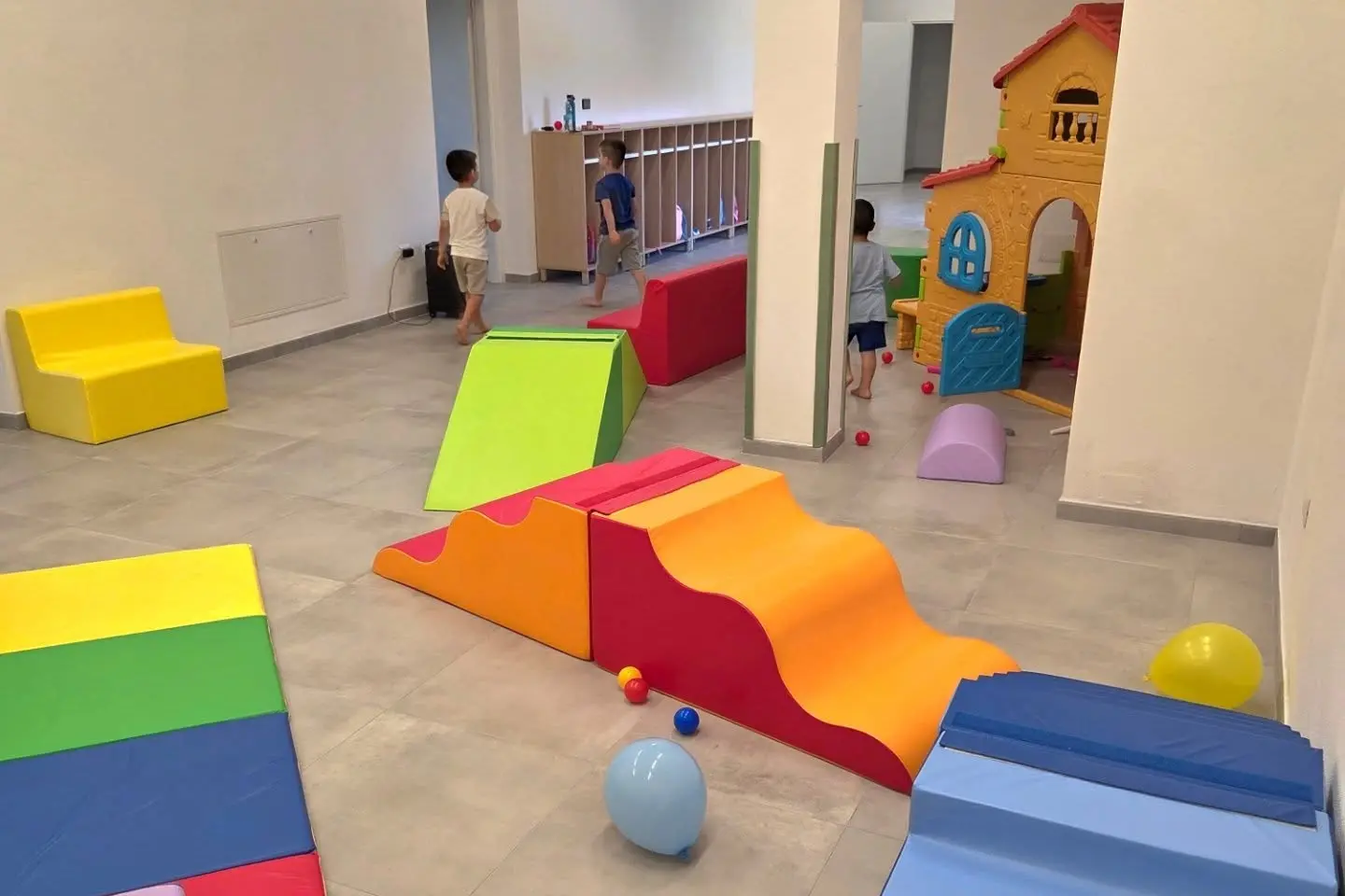 Selegas, la nuova area giochi