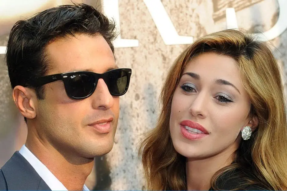 Fabrizio Corona e Belen Rodriguez (Ansa)