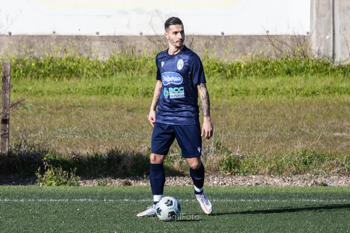 Mirko Soddu, nuovo acquisto del Santa Giusta (foto di Virgilio Alfano)