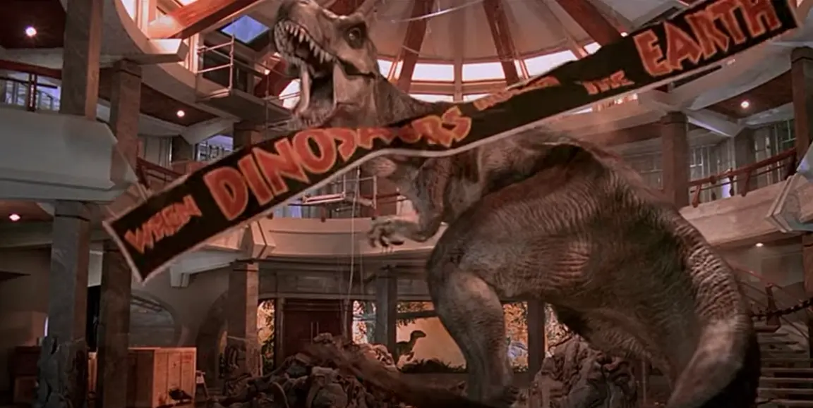 Jurassic Park (frame Youtube)