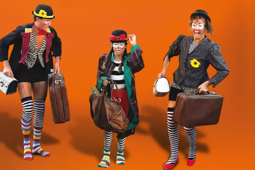 Clown in viaggio - foto promozionale - crediti Teatro del Segno - Teatro Circu Maccus