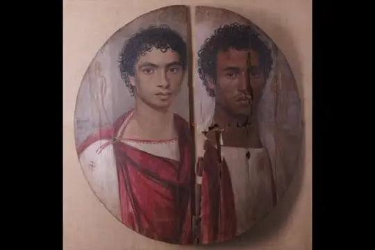 Restaurato un celebre tondo Fayum, verso la mostra di Roma