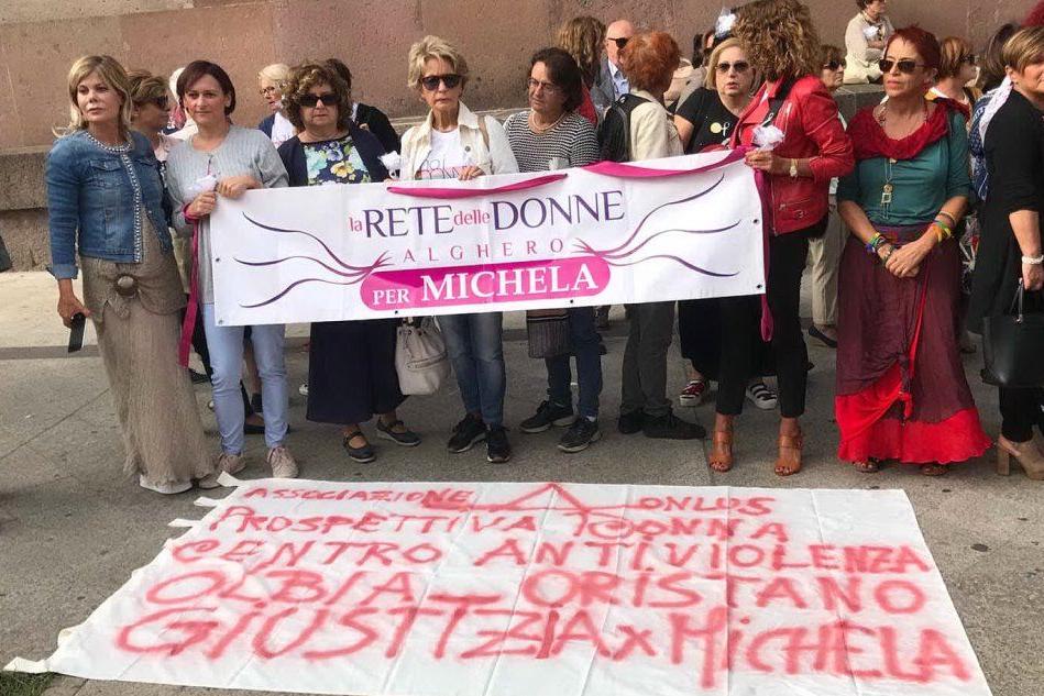 Sit-in della Rete delle Donne al processo d'Appello per l'omicidio di Michela Fiori