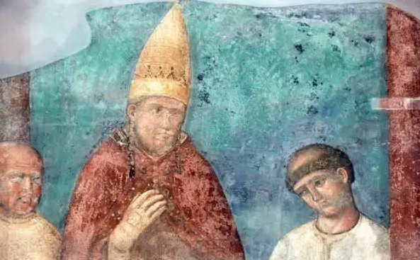 Bonifacio VIII dipinto da Giotto