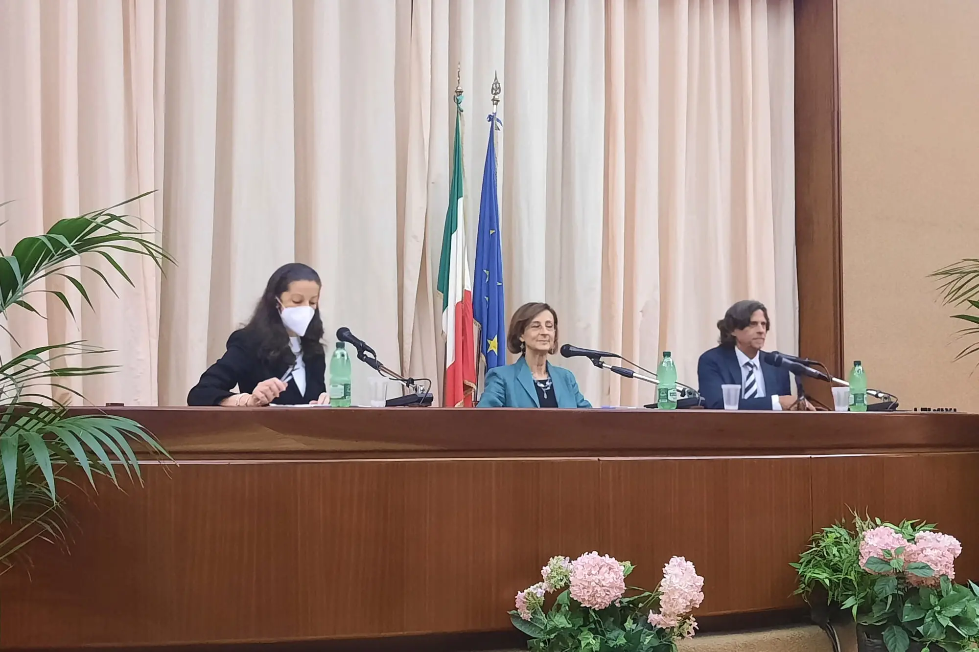 Il ministro a Cagliari (Foto M.Vercelli)