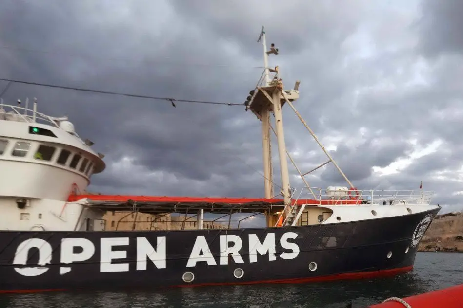 Una nave della ong spagnola Proactiva Open Arms
