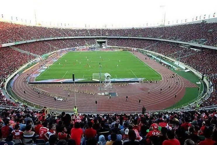 Lo stadio Azadi di Teheran (foto Wikipedia)