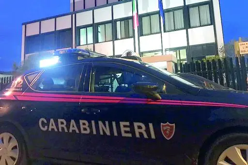 La sede dei carabinieri in via Nuoro a Cagliari