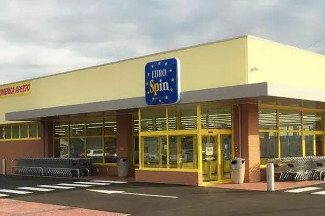 Un punto vendita Eurospin (Archivio L'Unione Sarda)