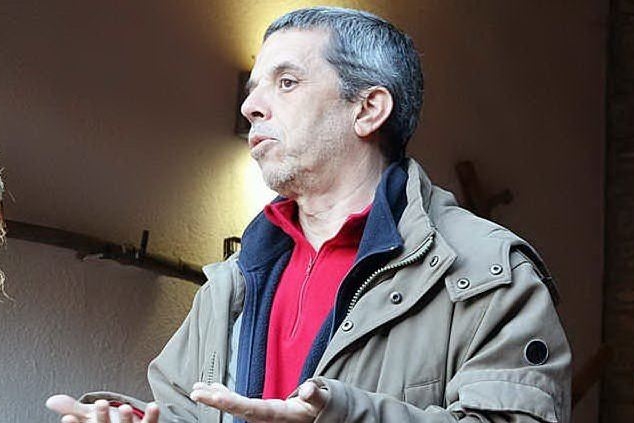 Il sindaco di Villanovaforru, Maurizio Onnis (foto Antonio Pintori)