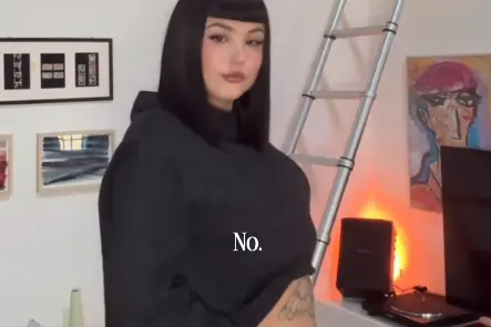 Giorgia Soleri nel video postato su Instagram