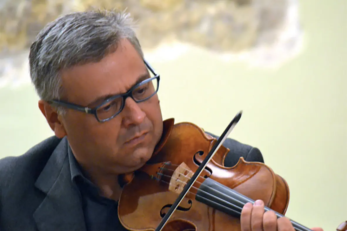 Il violinista Marco Ligas