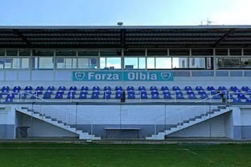 Lo stadio Nespoli (Olbia Calcio)