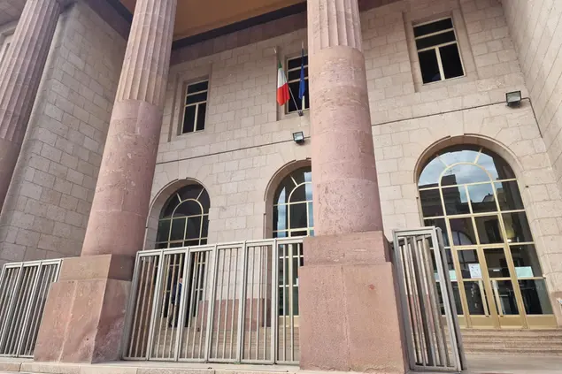 Il tribunale di Sassari (foto Floris)
