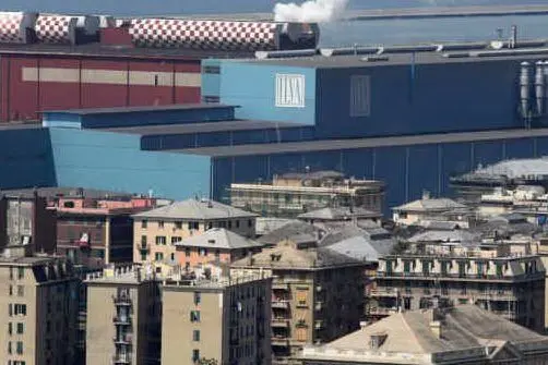 Lo stabilimento Ilva di Genova Cornigliano