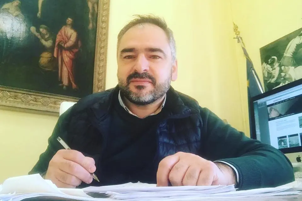 Il sindaco Massimiliano Garau (foto Sirigu)