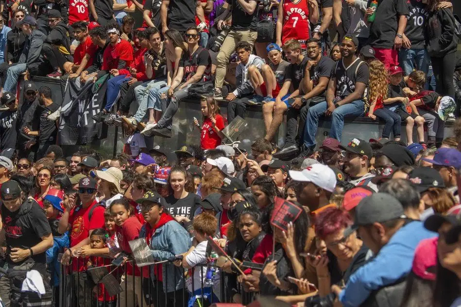 I festeggiamenti di Toronto (Ansa)