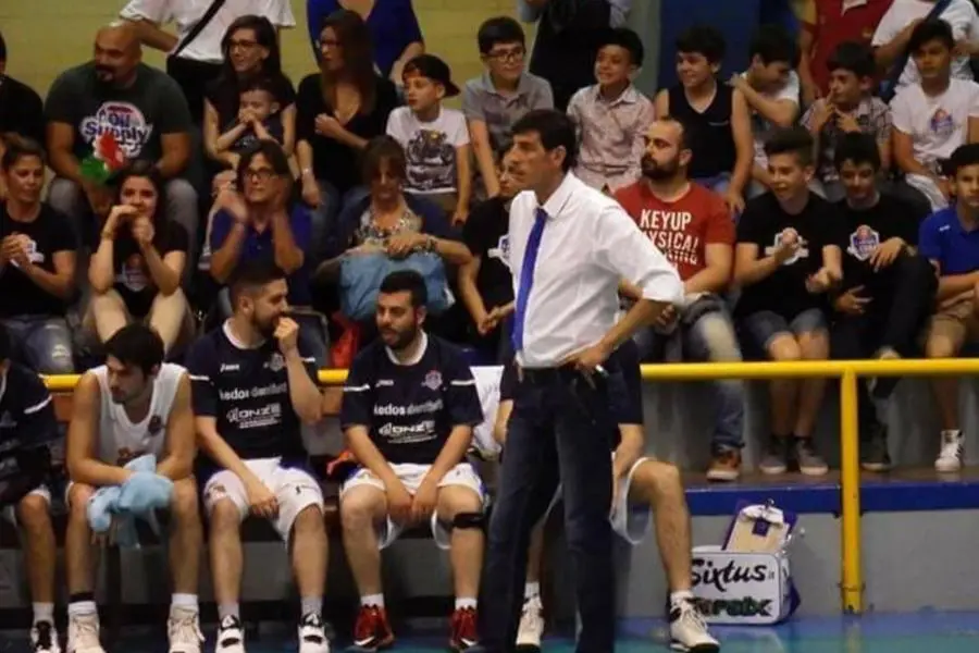 Paolo Massidda, coach della Sulcis Spes Sant'Antioco (foto concessa dalla Sulcis Spes)