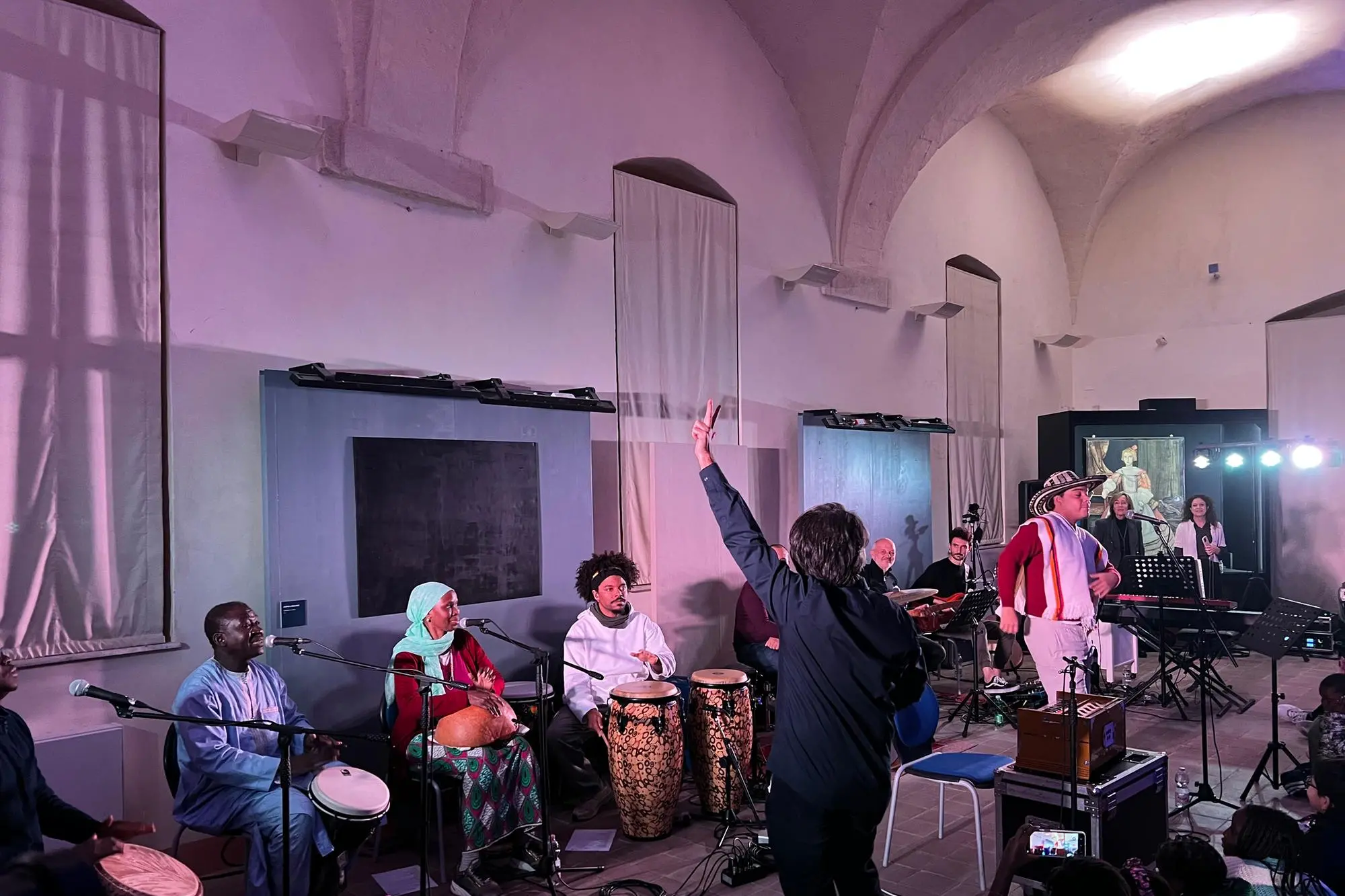 Un momento del concerto (foto di G. Marras)