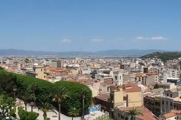 Una veduta di Cagliari