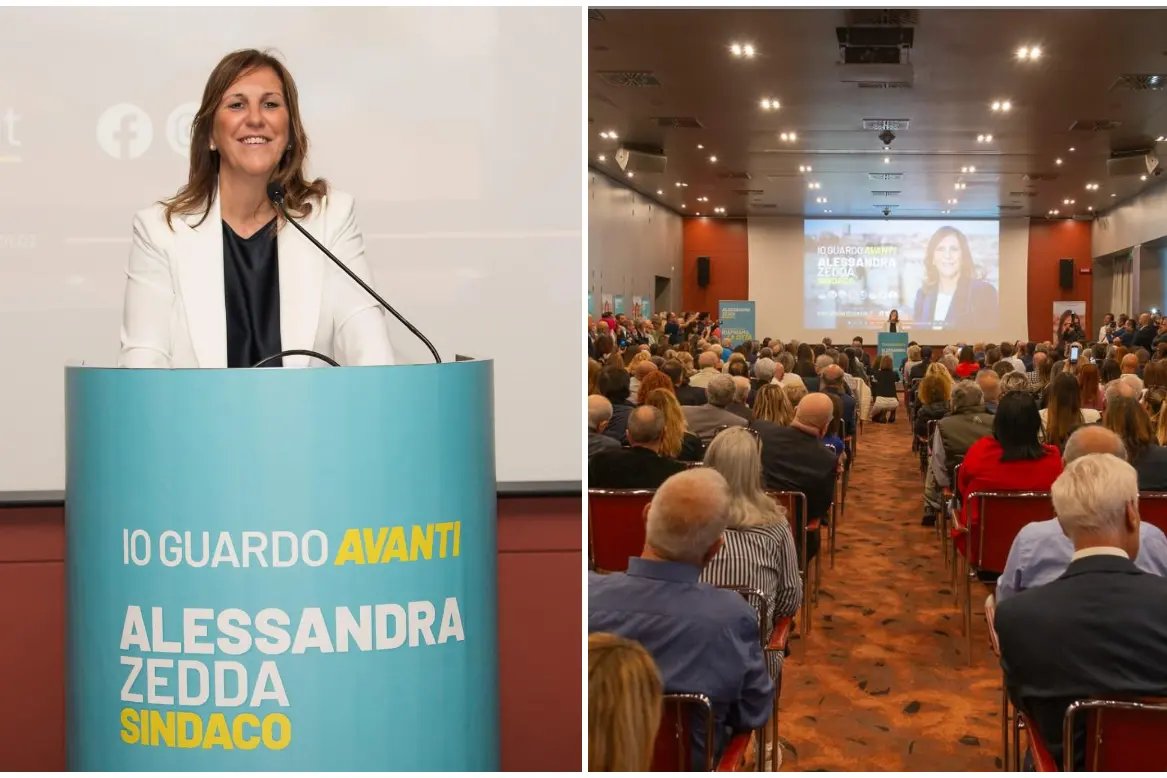 Alessandra Zedda, via alla campagna elettorale (foto ufficio stampa)