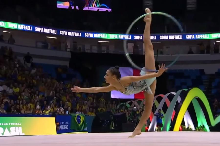 Sofia Raffaeli osvojila zlato na svetovnem prvenstvu v ritmični gimnastiki v Riu