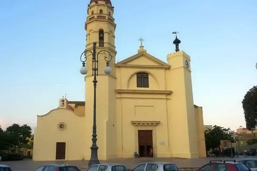 La basilica (Archivio L'Unione Sarda)