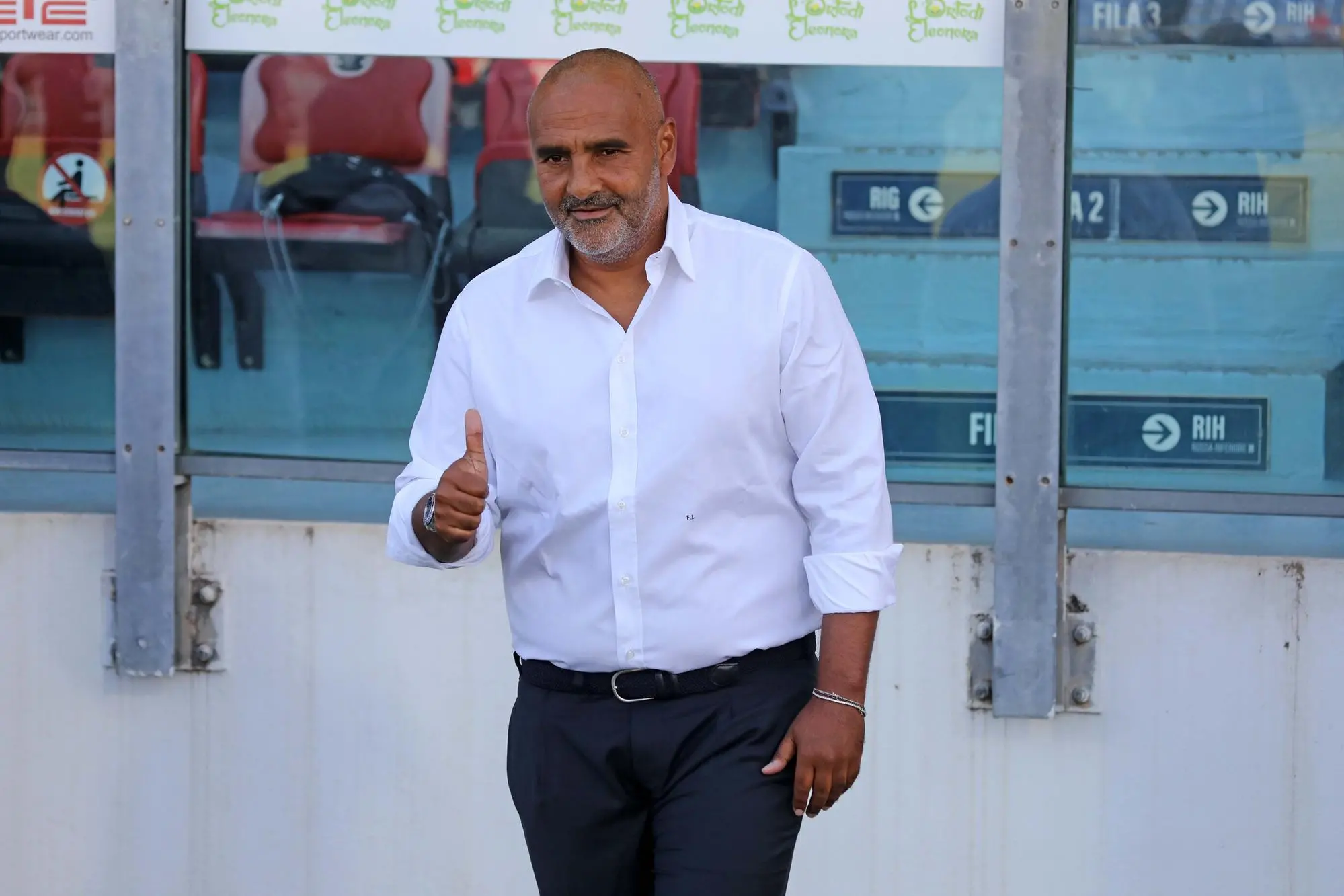 Fabio Liverani (foto L'Unione Sarda - Solinas)