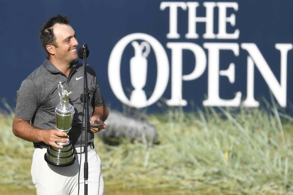 Golf, Francesco Molinari vince gli Open Championship