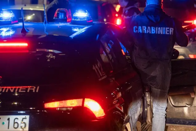 Un'auto dei carabinieri