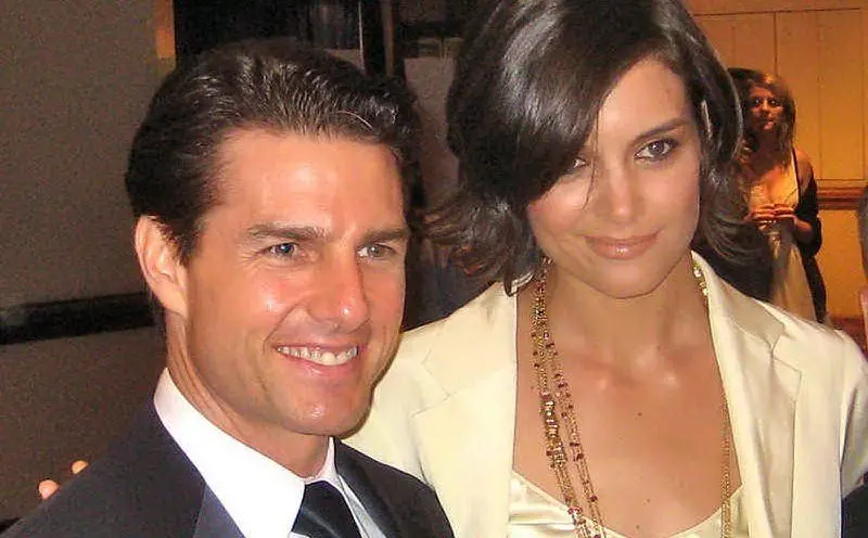 Tom Cruise e Katie Holmes (foto Wikipedia)