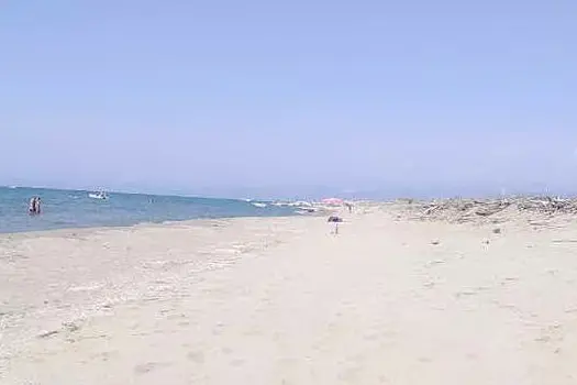 La spiaggia del Gombo