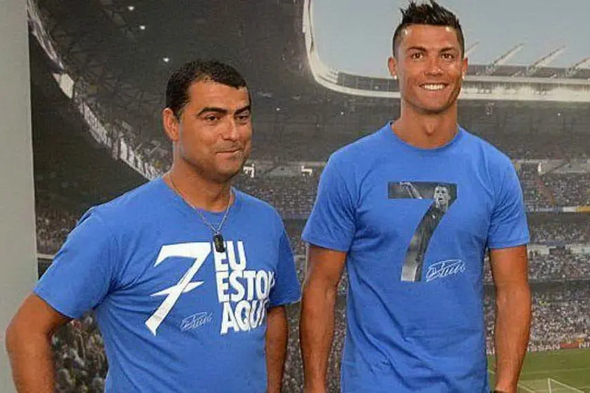 Hugo Dinarte Aveiro e Cristiano Ronaldo