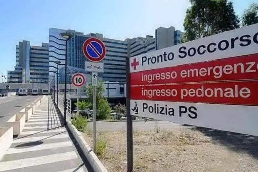 L'ospedale Brotzu di Cagliari (Archivio L'Unione Sarda)