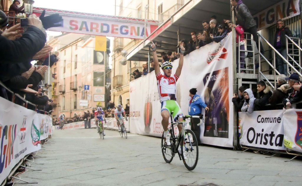 La vittoria di Peter Sagan a Lanusei nel 2011 (Archivio L'Unione Sarda)