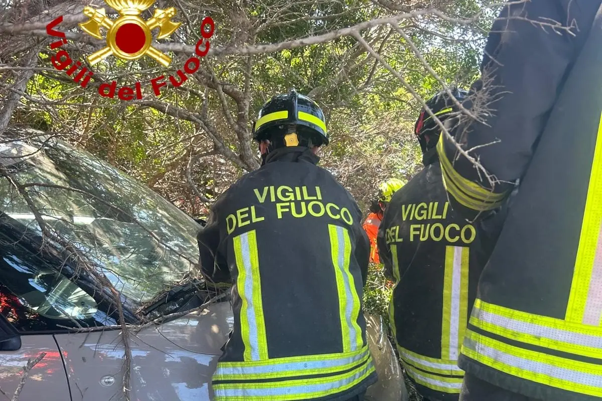 Intervento a Stintino dei vigili del fuoco