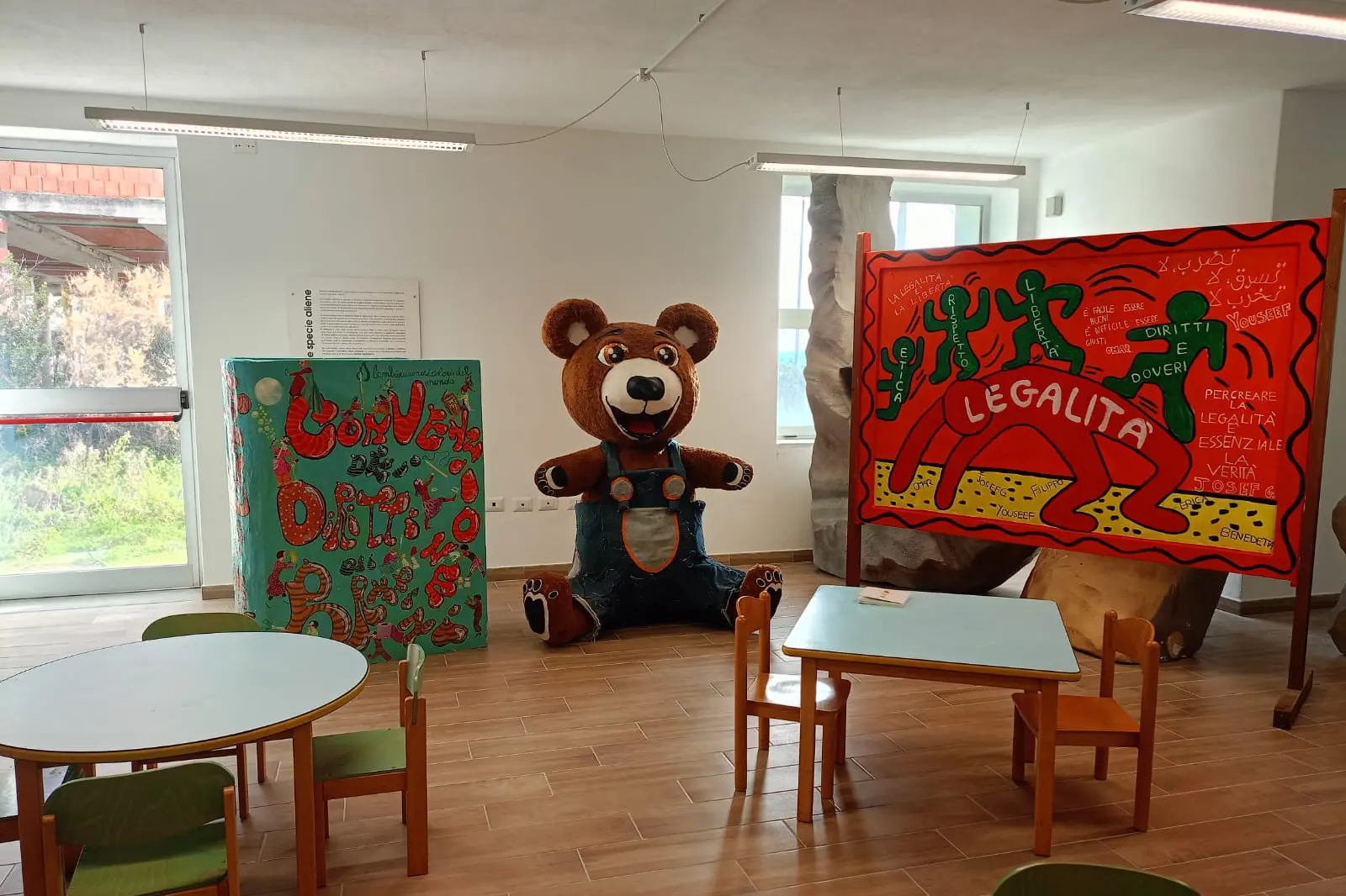 Uno scorcio della Biblioteca di Morgongiori (foto concessa)