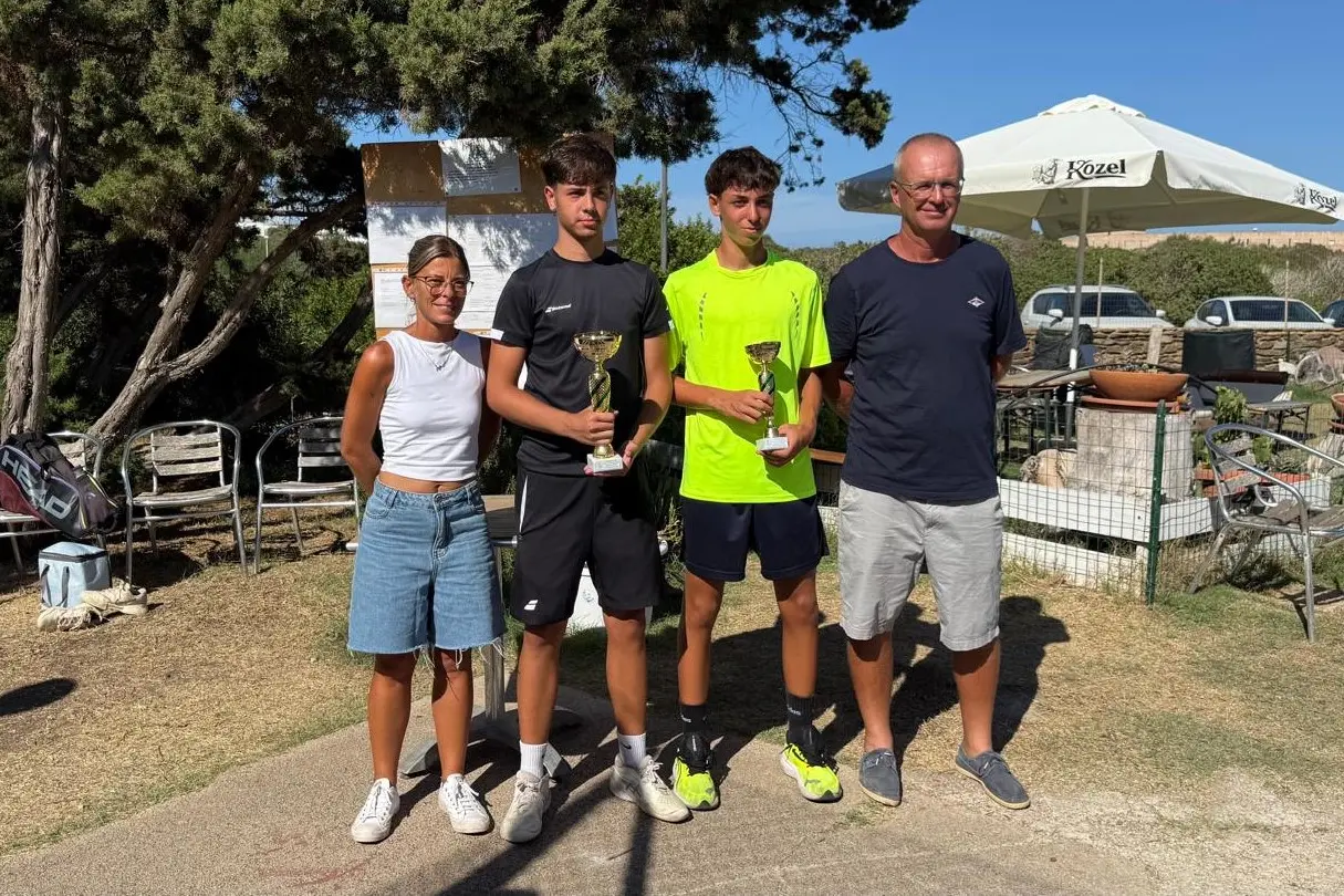 Gianni Delogu e Italo Spano premiati dai maestri Alessandro Ciotti e Valentina Pagano